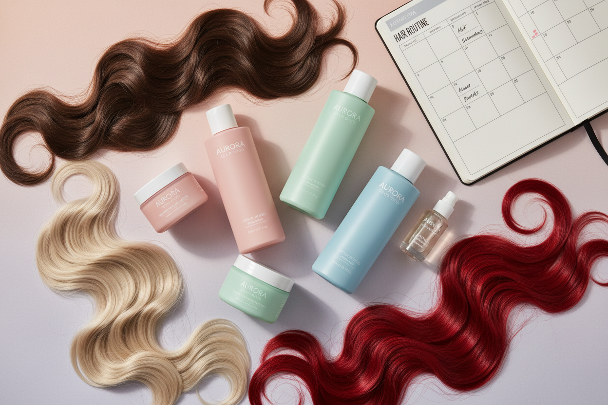 How to Build the Perfect Weekly Routine for Coloured Hair