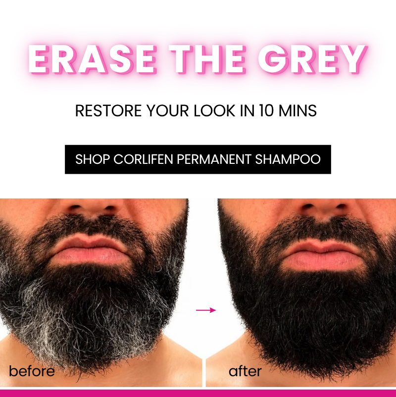 Introducing Corlifen Permanent Ammonia-Free Vegan Hair & Beard Colouring Shampoo