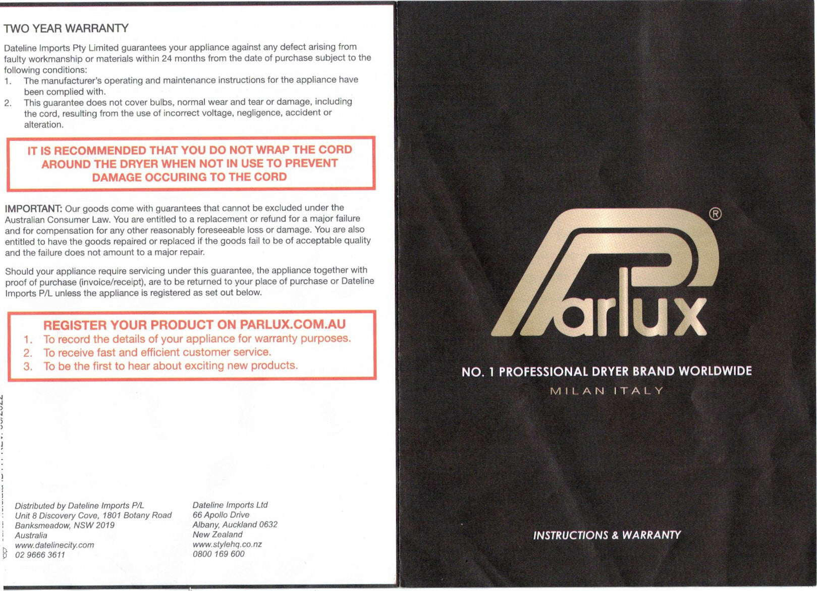 Parlux 385 Power Light Ionic and Ceramic Hair Dryer 2150W Violet Hair Dryer Parlux