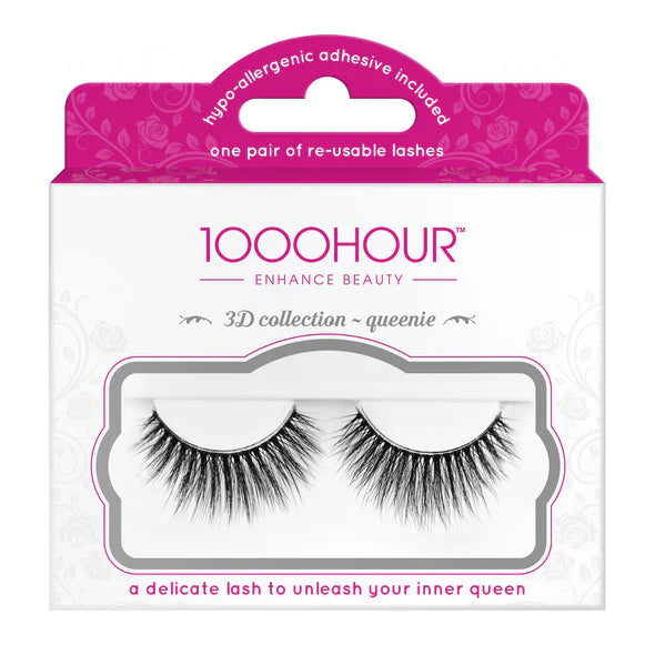 1000 Hour 3D Collection - Queenie Re-Usable Lashes 1 Pair #561 Eyelash Products 1000 Hour