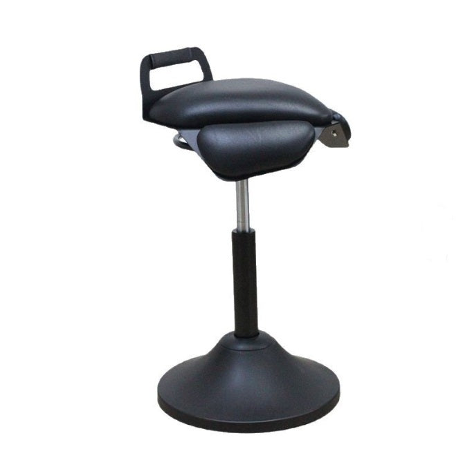 Karma St Franklin Pedestal Stool Black 07080101 Salon Stools Karma