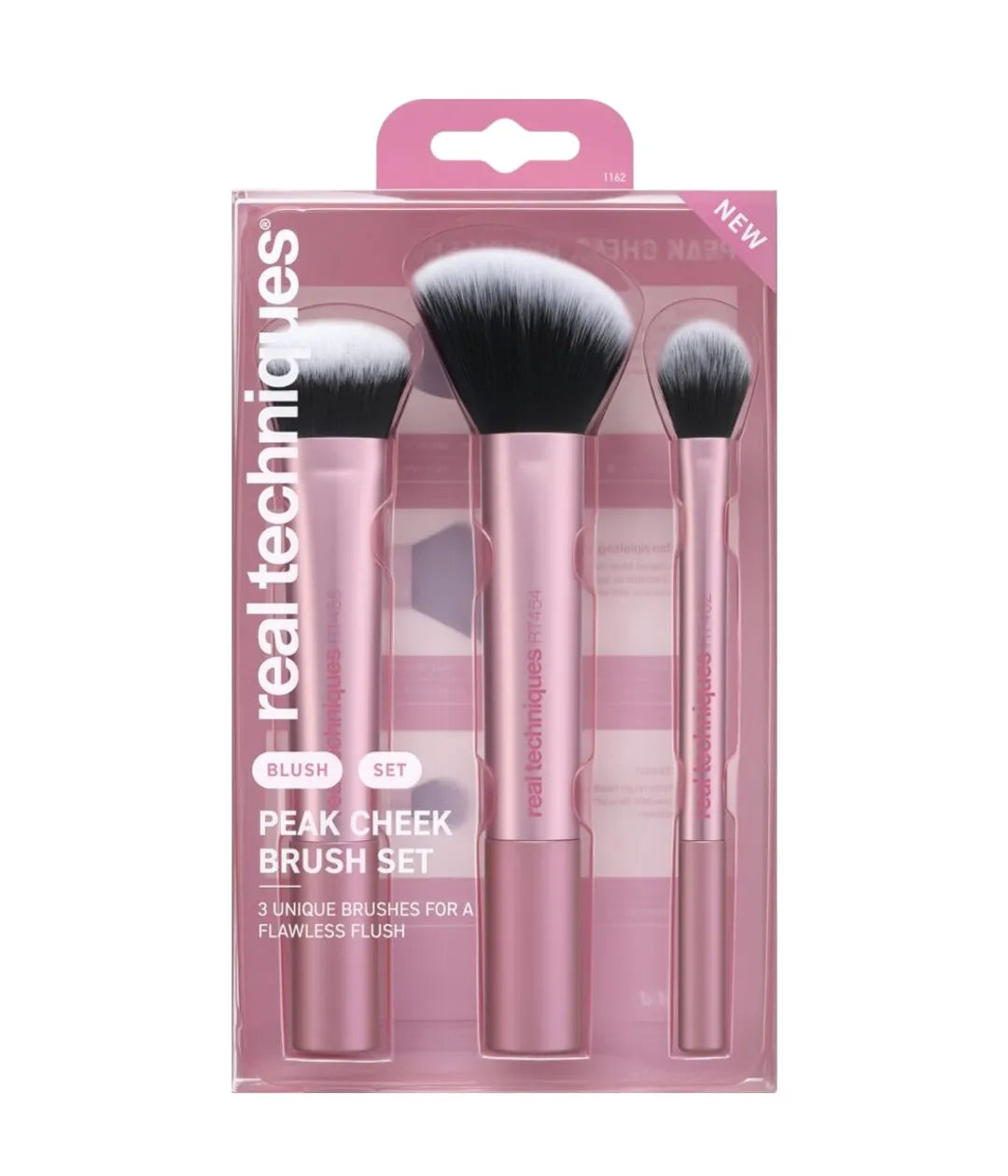 Real Techniques Peak Cheek Brush Set Make Up Brushes Real Techniques