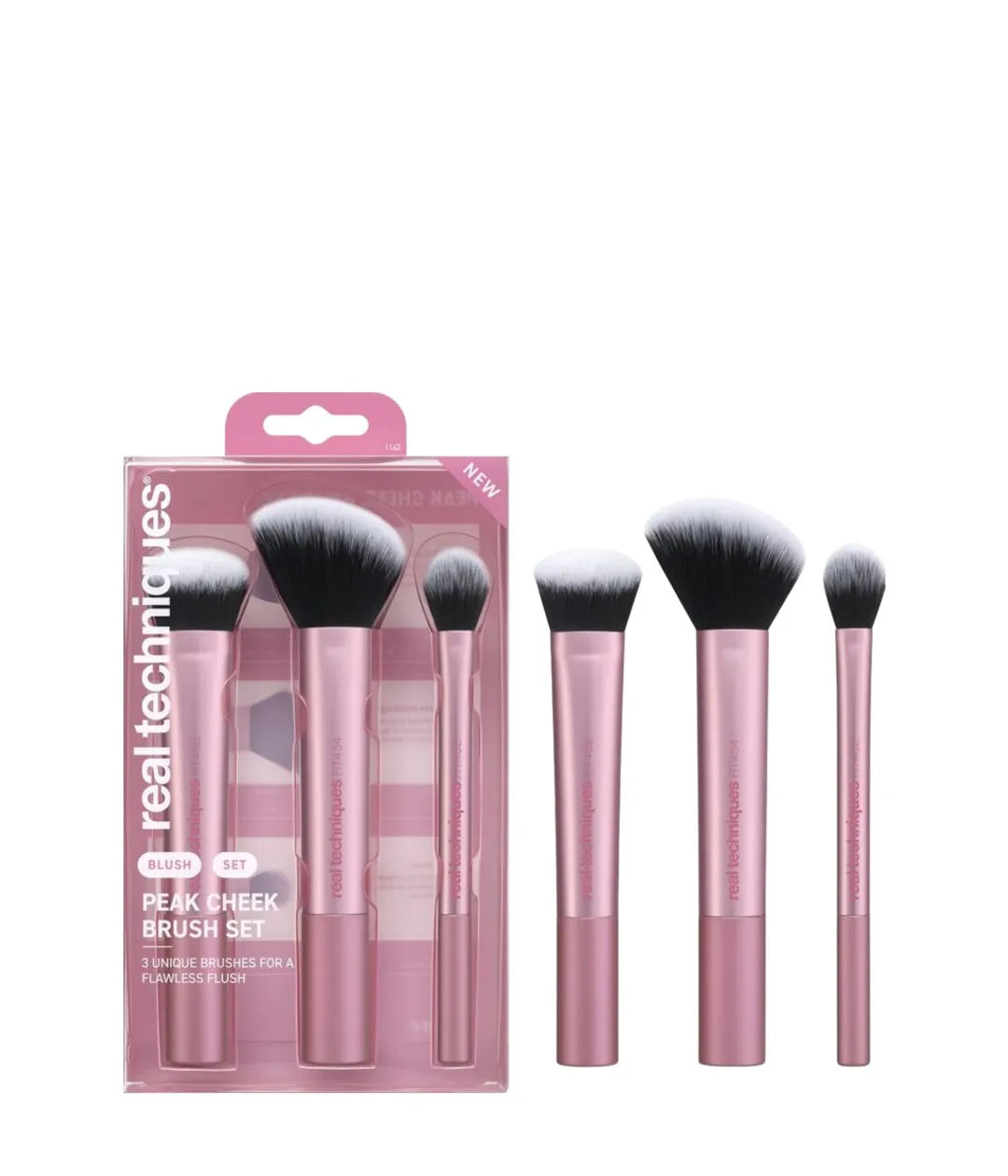 Real Techniques Peak Cheek Brush Set Make Up Brushes Real Techniques