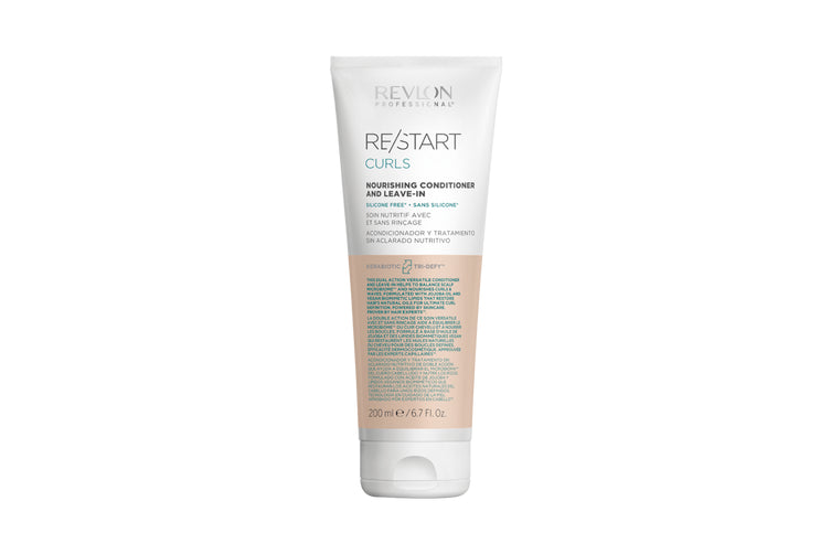 Revlon Restart Curls Nourishing Conditioner & Leave-In 200ml Hair Care Revlon