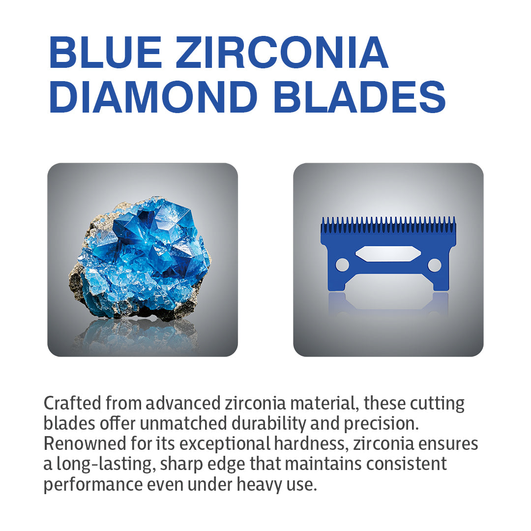Caliber 10mm Professional Clipper Zero Gap with Zirconia Blades Clipper Caliber