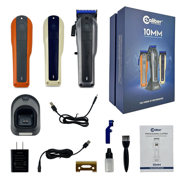 Caliber 10mm Professional Clipper Zero Gap with Zirconia Blades Clipper Caliber