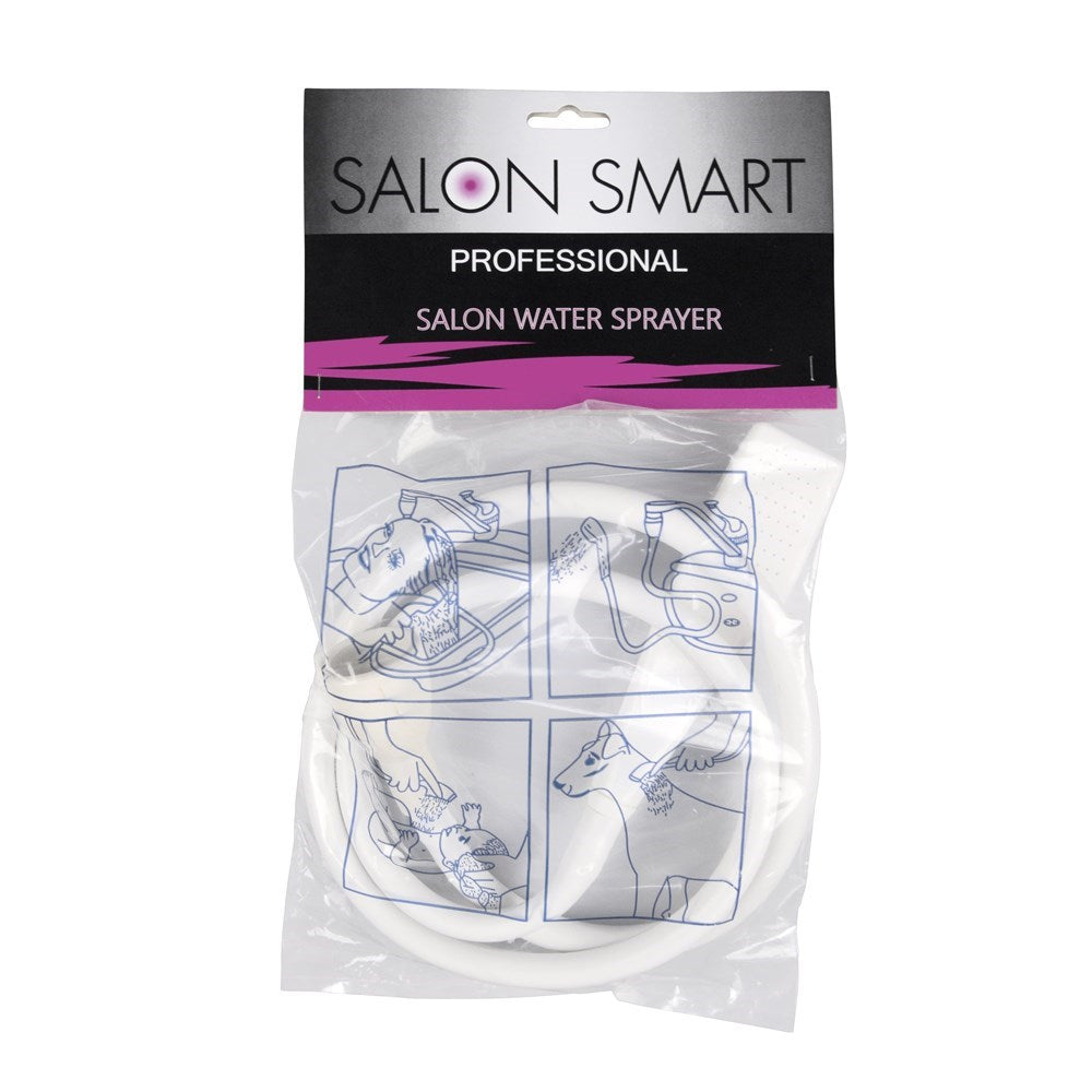 Salon Smart Deluxe White Shower Spray With Hose Salon Furniture Accessories Salon Smart