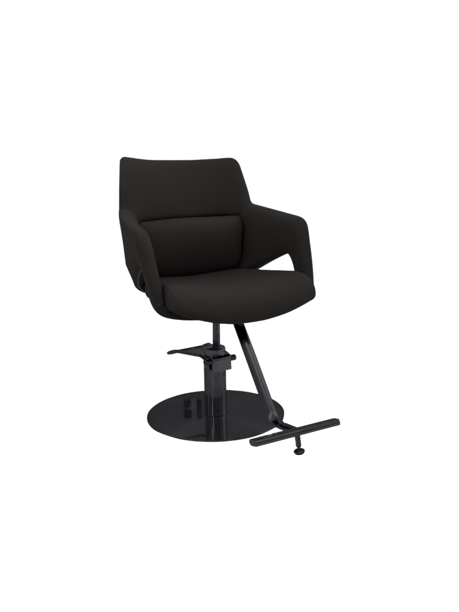 Karma Cessnock Salon Chair Black/Black 02170101 Salon Chairs Karma