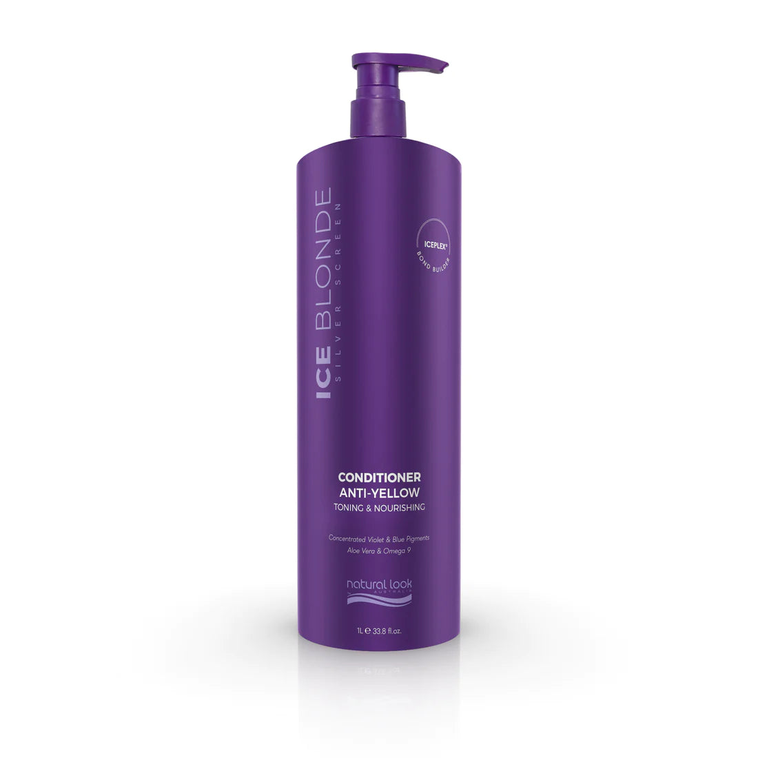 Natural Look Silver Screen Ice Blonde Conditioner 1L Shampoo/Conditioner Natural Look