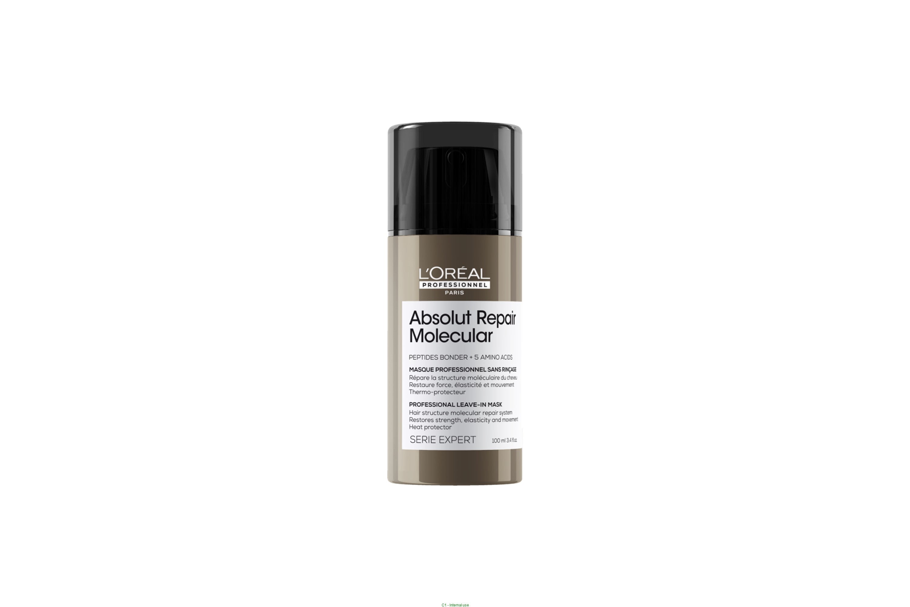 L'oreal Absolut Repair Molecular Leave-in Mask 100ml Hair Treatment Leave In Loreal