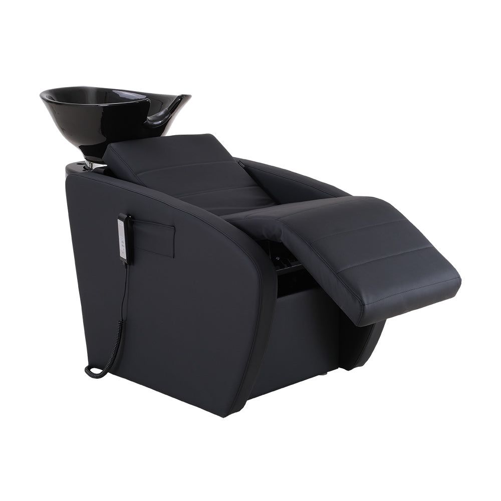 Karma Complete Shampoo Unit Daylesford Basin Heating & Massage Black With Black Deep Basin 03100101HV Shampoo Units Karma
