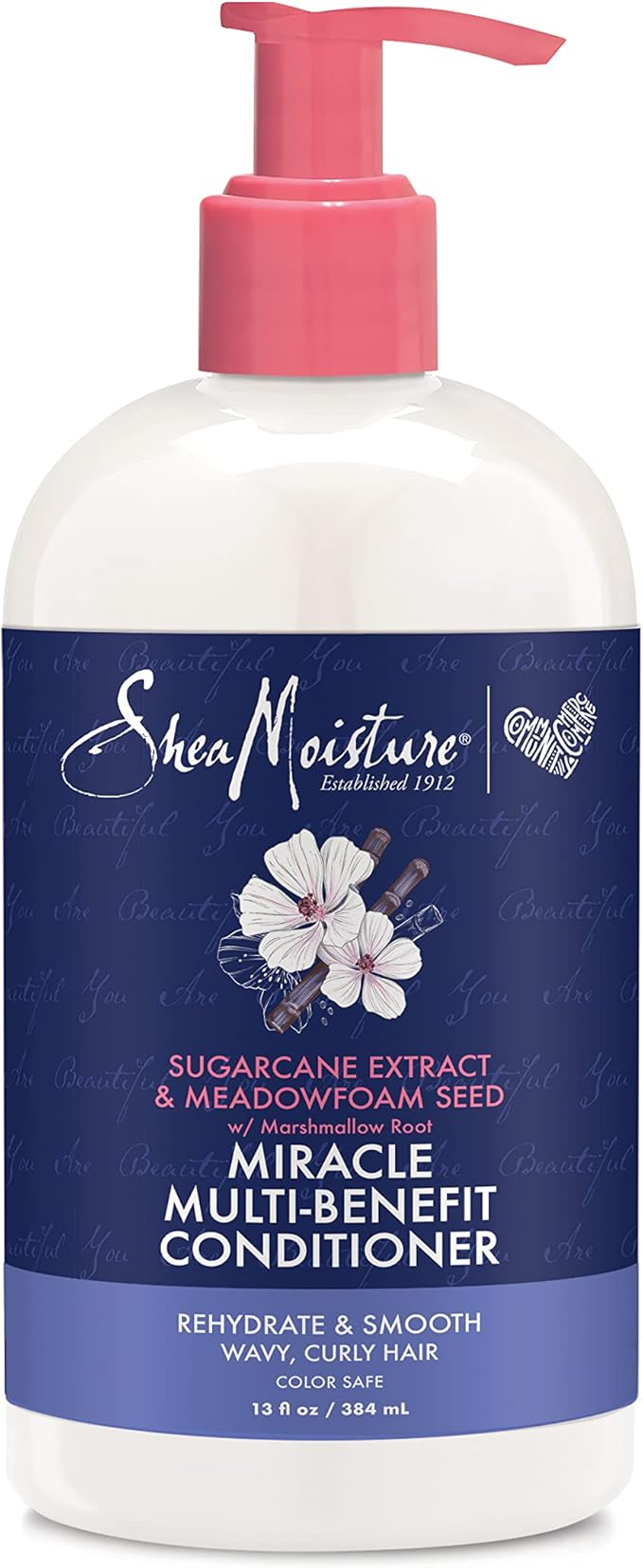 Shea Moisture Sugarcane & Meadowfoam Seed Miracle Multi-Benefit Conditioner 384ml Shampoo/Conditioner Shea Moisture