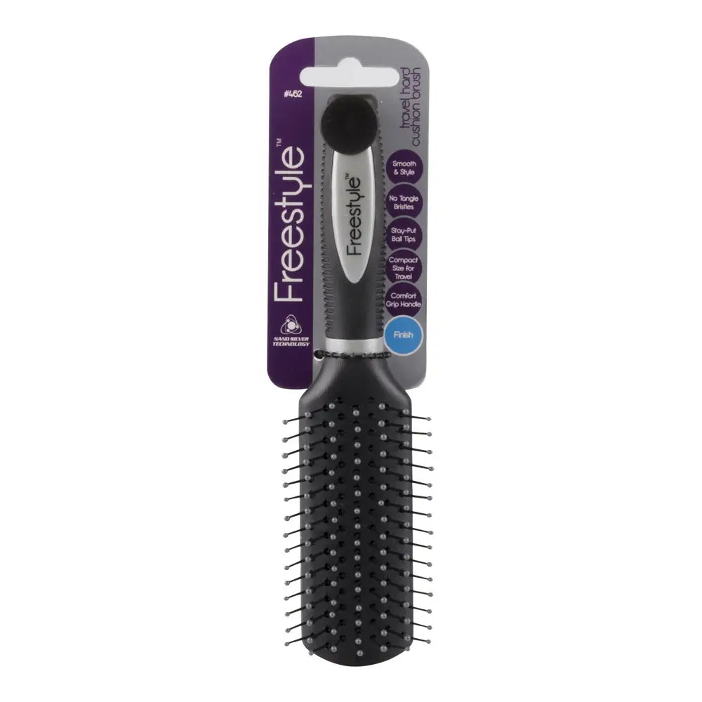 Freestyle FS462 Travel Hard Cushion Brush Hair Brush Freestyle