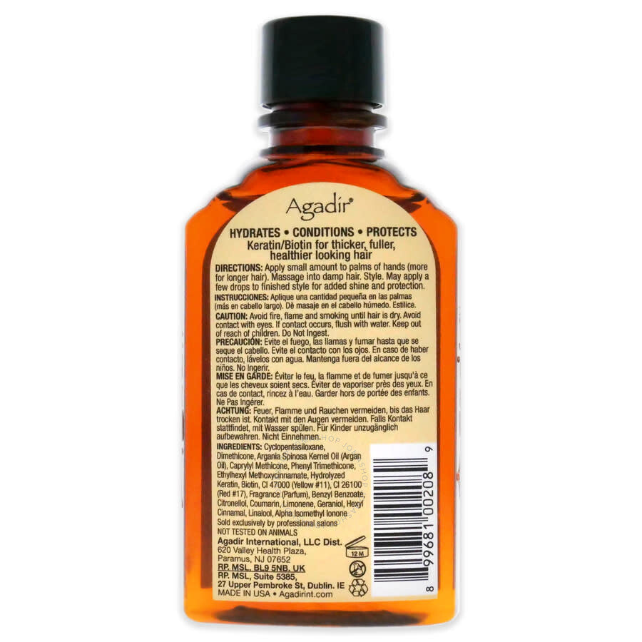 Agadir Argan Oil Treatment 118ml Hair Oil and Serum Agadir