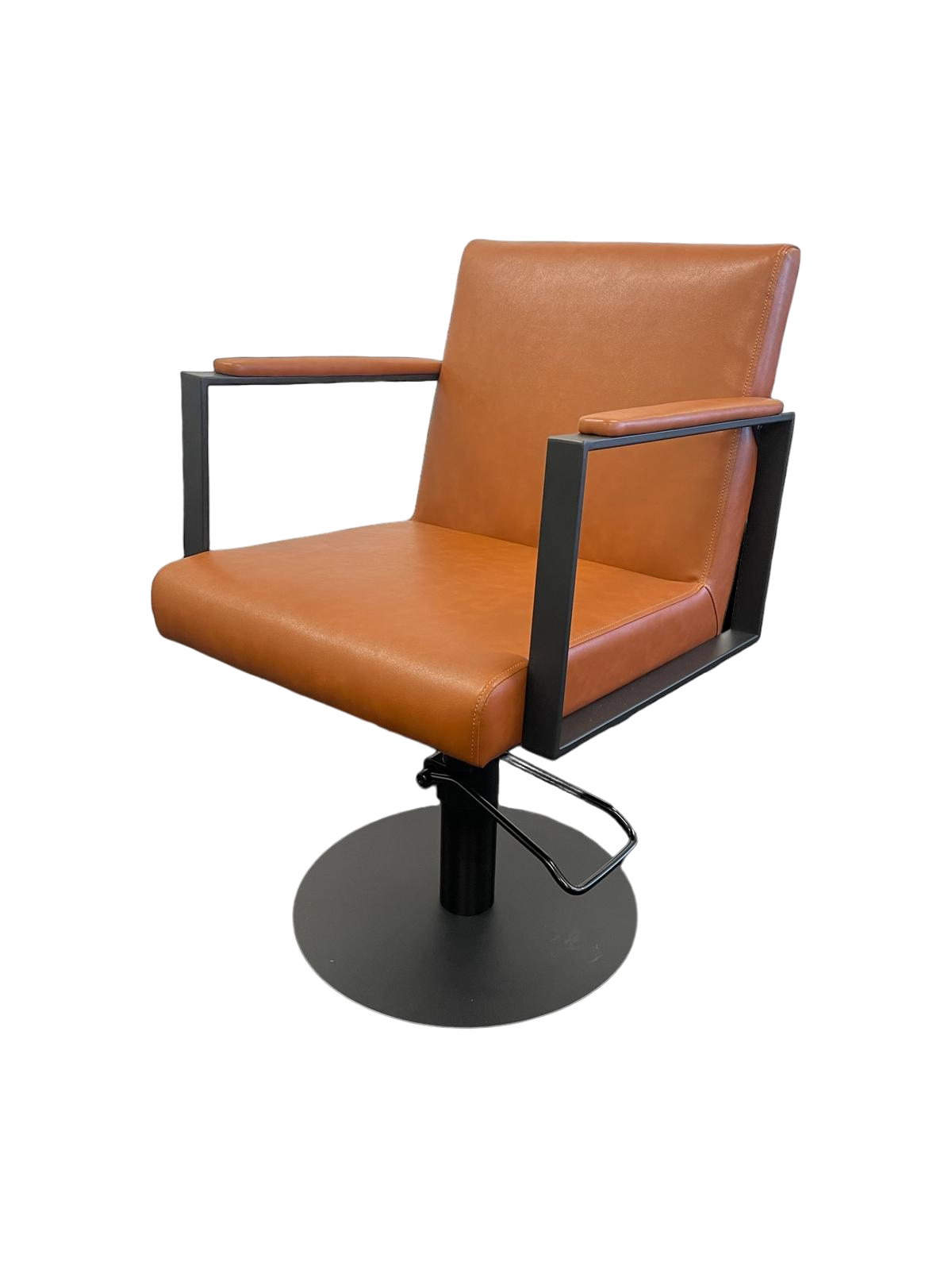 Karma Albury Salon Chair Tan/Black 02202201 Salon Chairs Karma