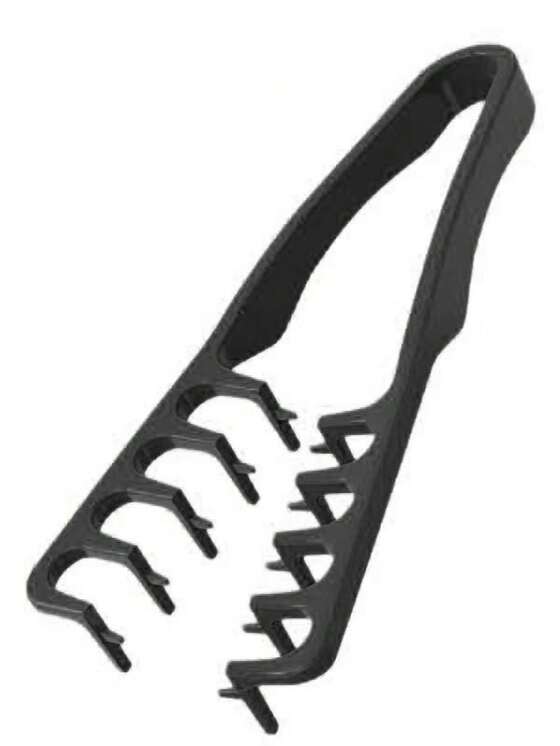 BOB Texture Rake Clamp Comb Black