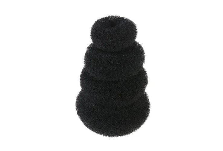 BOB Hair Donut Black 14.5cm - Extra Large