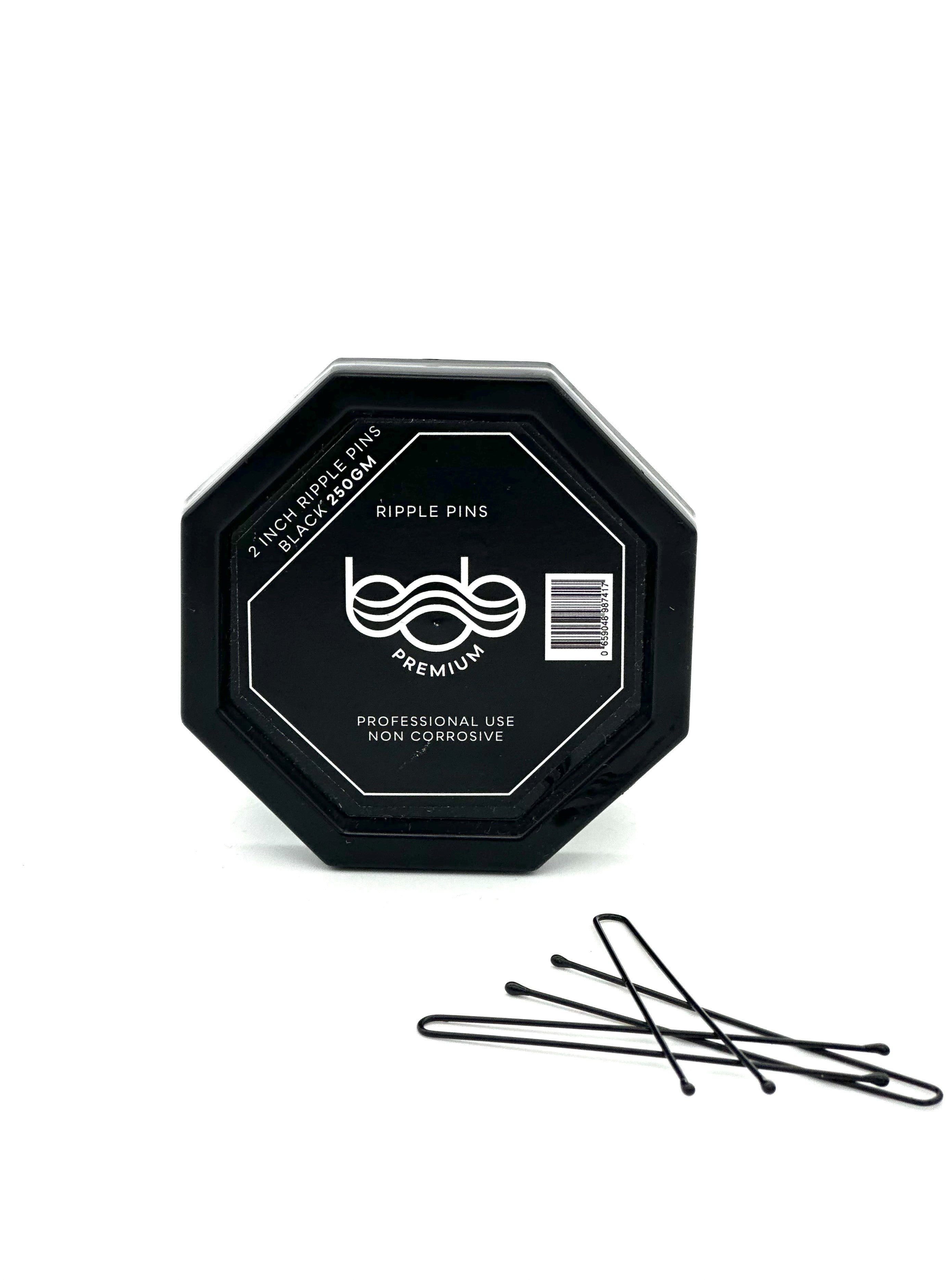 BOB Premium Ripple Pins 2 Inch 250g - Black Pins Bob