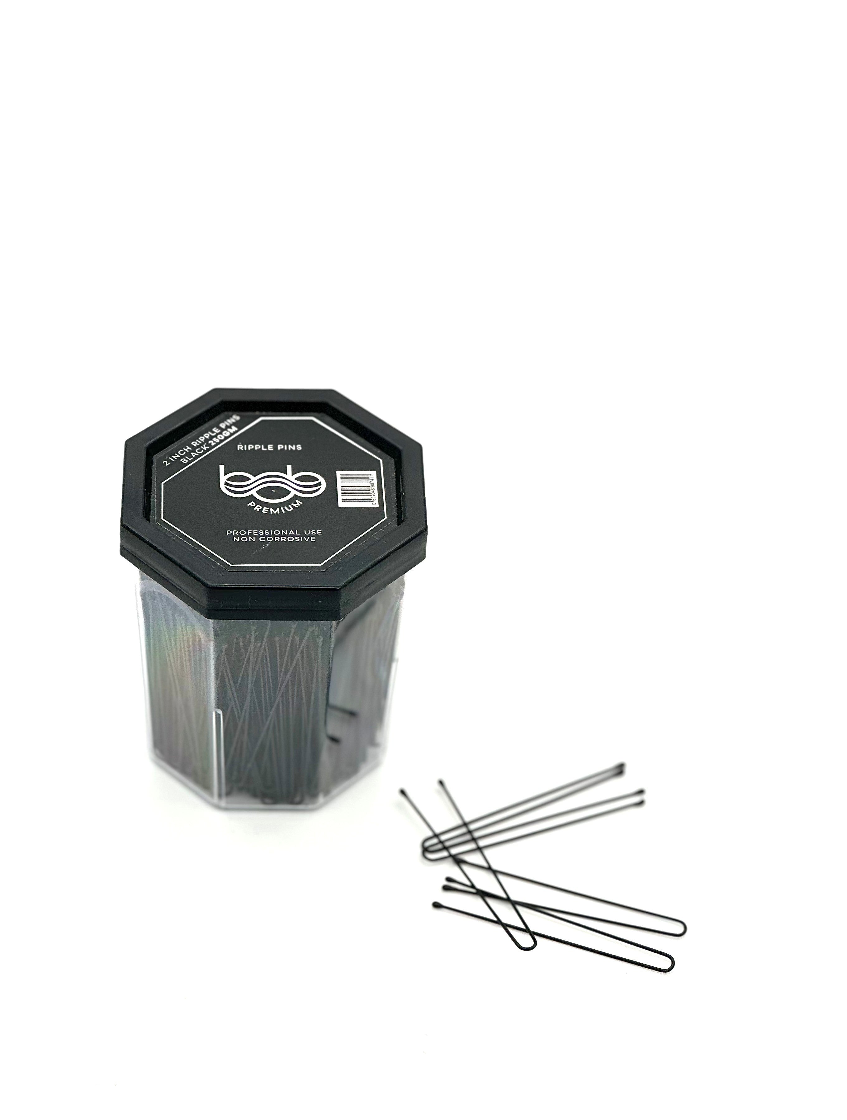 BOB Premium Ripple Pins 2 Inch 250g - Black Pins Bob