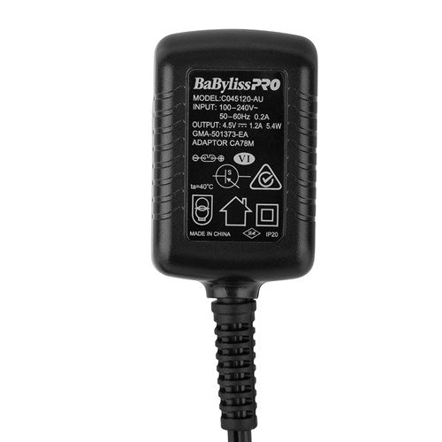 BaBylissPRO FX Clipper or Trimmer Replacement Adapter with Cord Clipper/Trimmer Accessories BaBylissPRO
