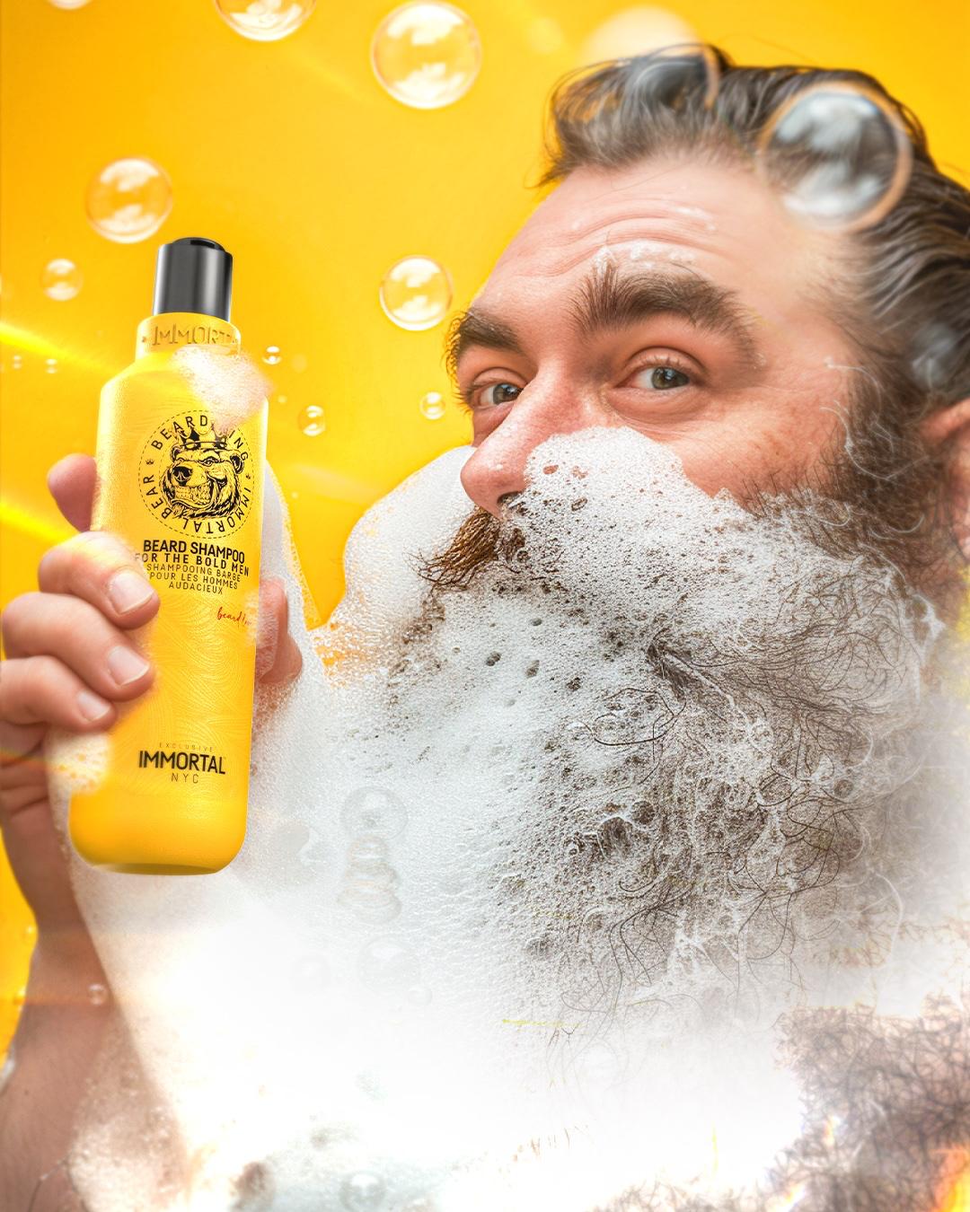 Immortal NYC Beard King Immortal Bear Beard Shampoo 250ml Beard - Moustache Care Immortal