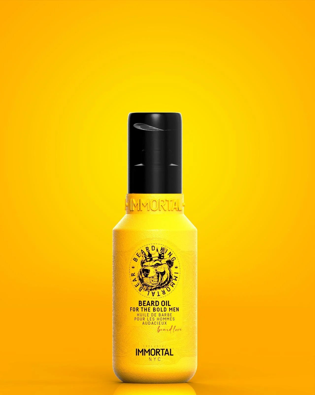 Immortal NYC Beard King Immortal Bear Beard Oil 100ml Beard - Moustache Care Immortal