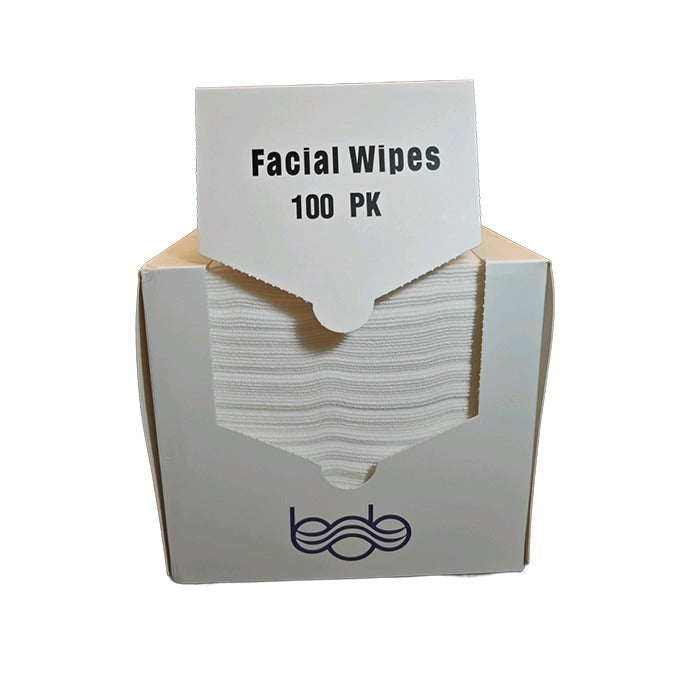Carton of 36x Bob Premium 4-Ply Facial Wipes 100pk 30x30cm Disposables Bob