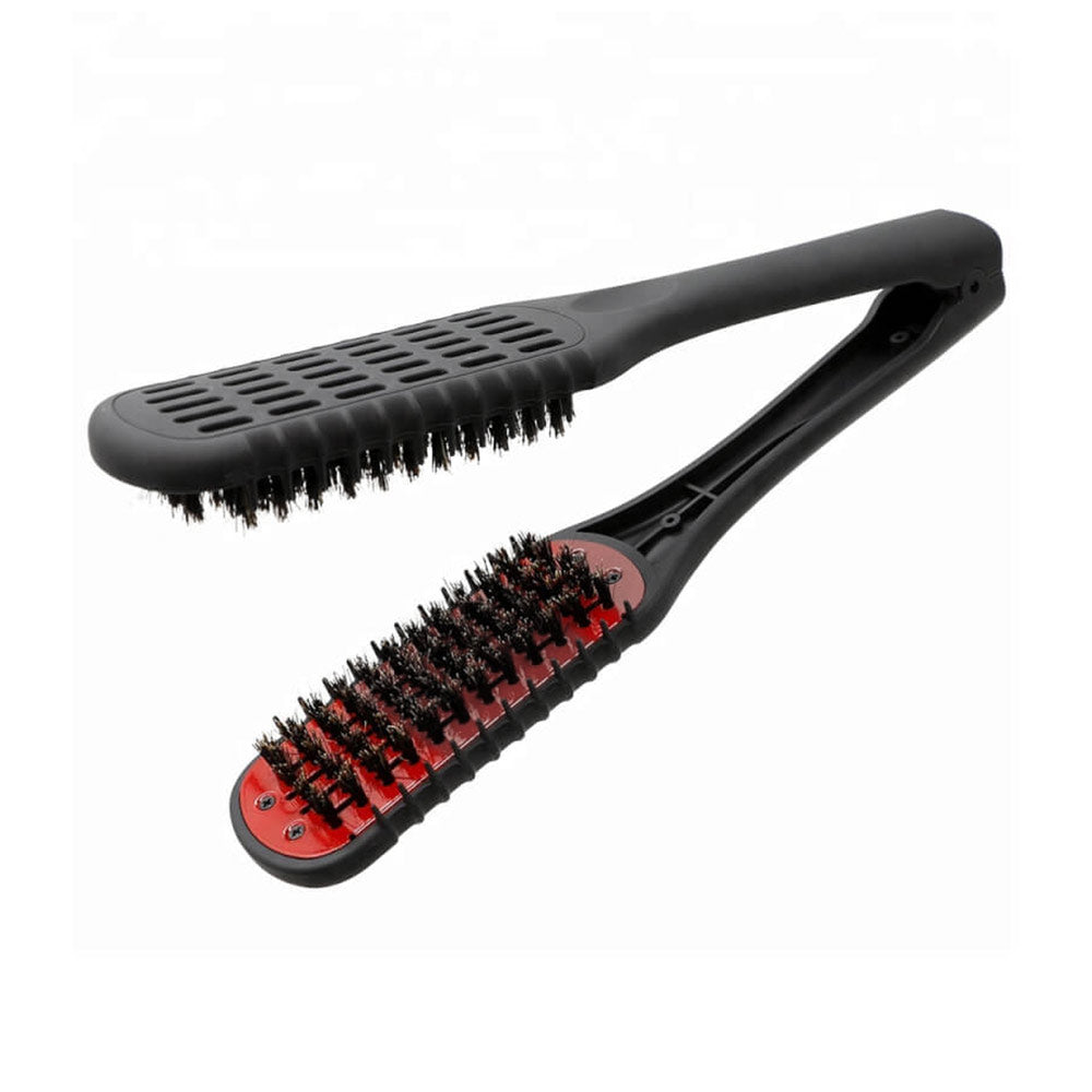 Bob Straightening V Brush with Comb Hair Brush Bob