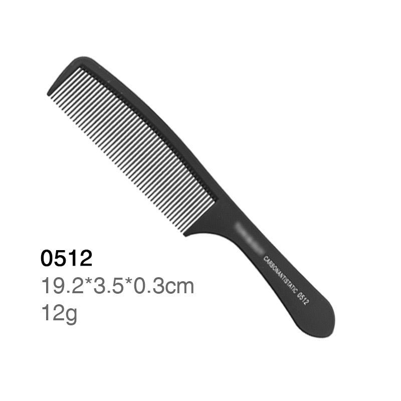 Bob Carbon Anti Static Comb 0512 Black Clipper/Trimmer Attachment Bob