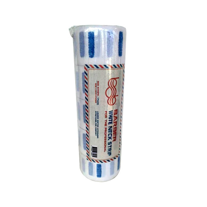 Carton of 20x Bob Neck Strips Roll White 5pk - 100 Rolls in Total Neck Rolls Bob