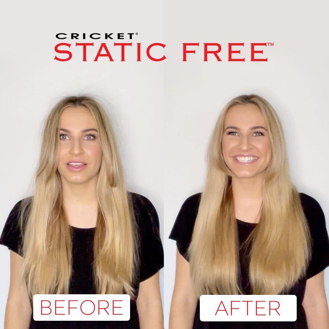 Cricket Static Free Pretty Karma Fast Flo Vent Planet Purple Brush Hair Brush Cricket