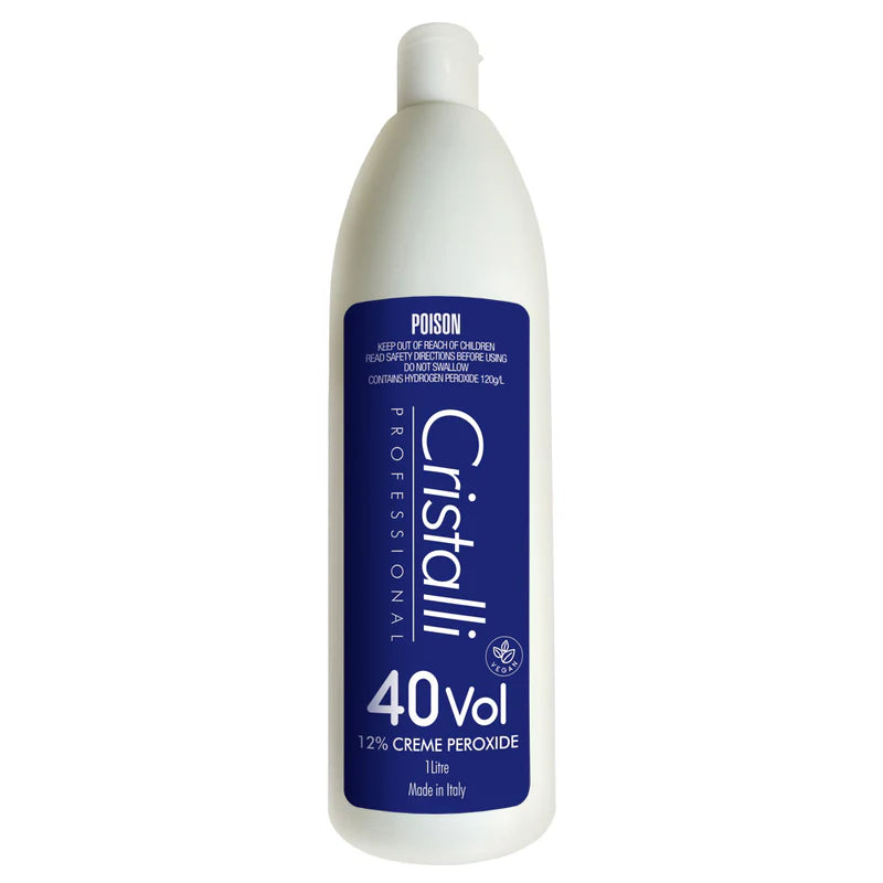 Cristalli Peroxide 40 Vol - 12% 1L Peroxides - Developers Cristalli