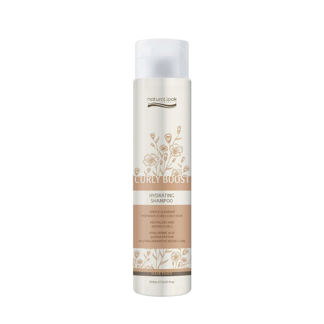 Natural Look Curly Boost Hydrating Shampoo 375ml Shampoo/Conditioner Natural Look