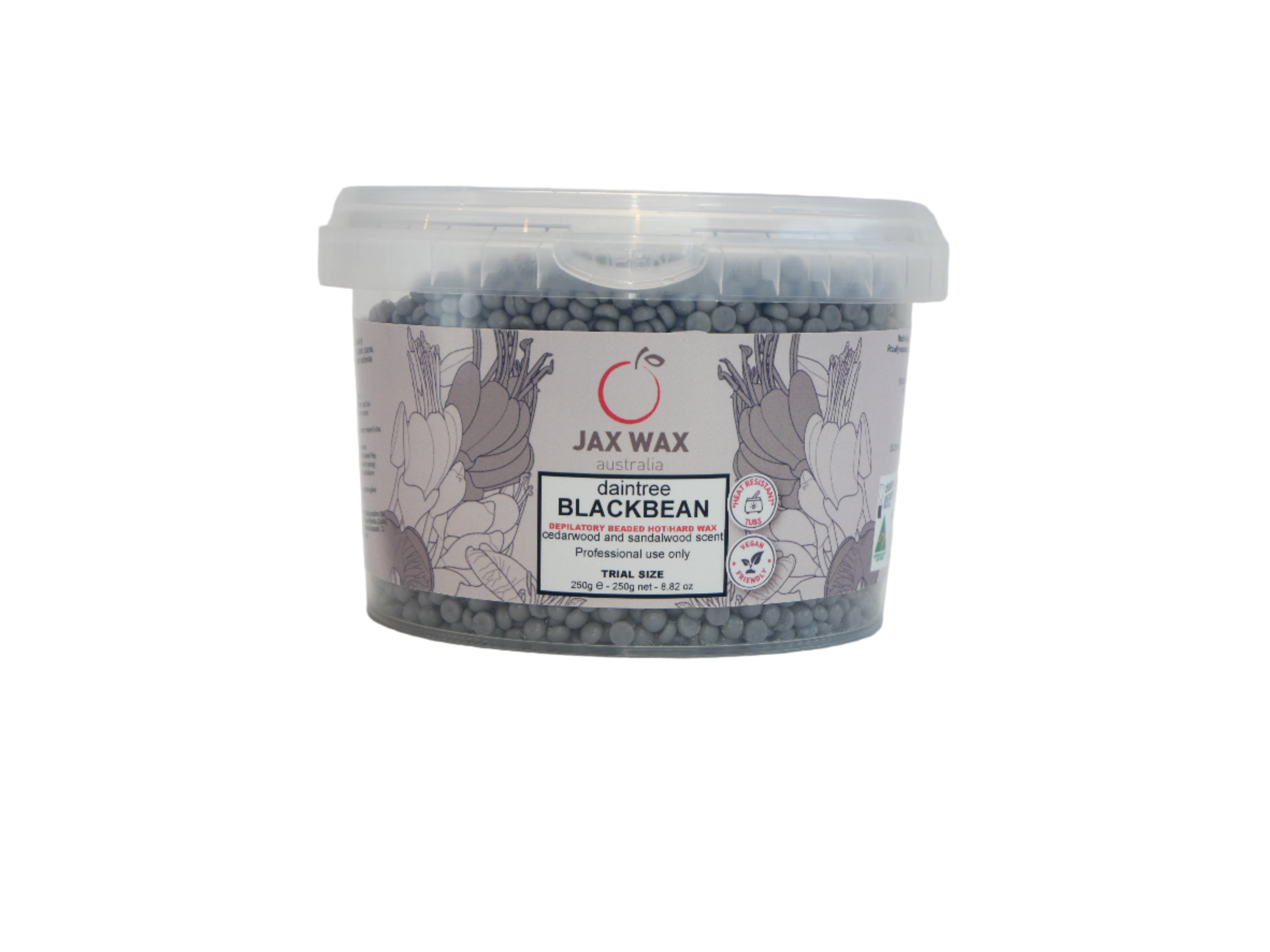 Jax Wax Daintree Blackbean Hot Wax Beads 250g Waxing Jax Wax