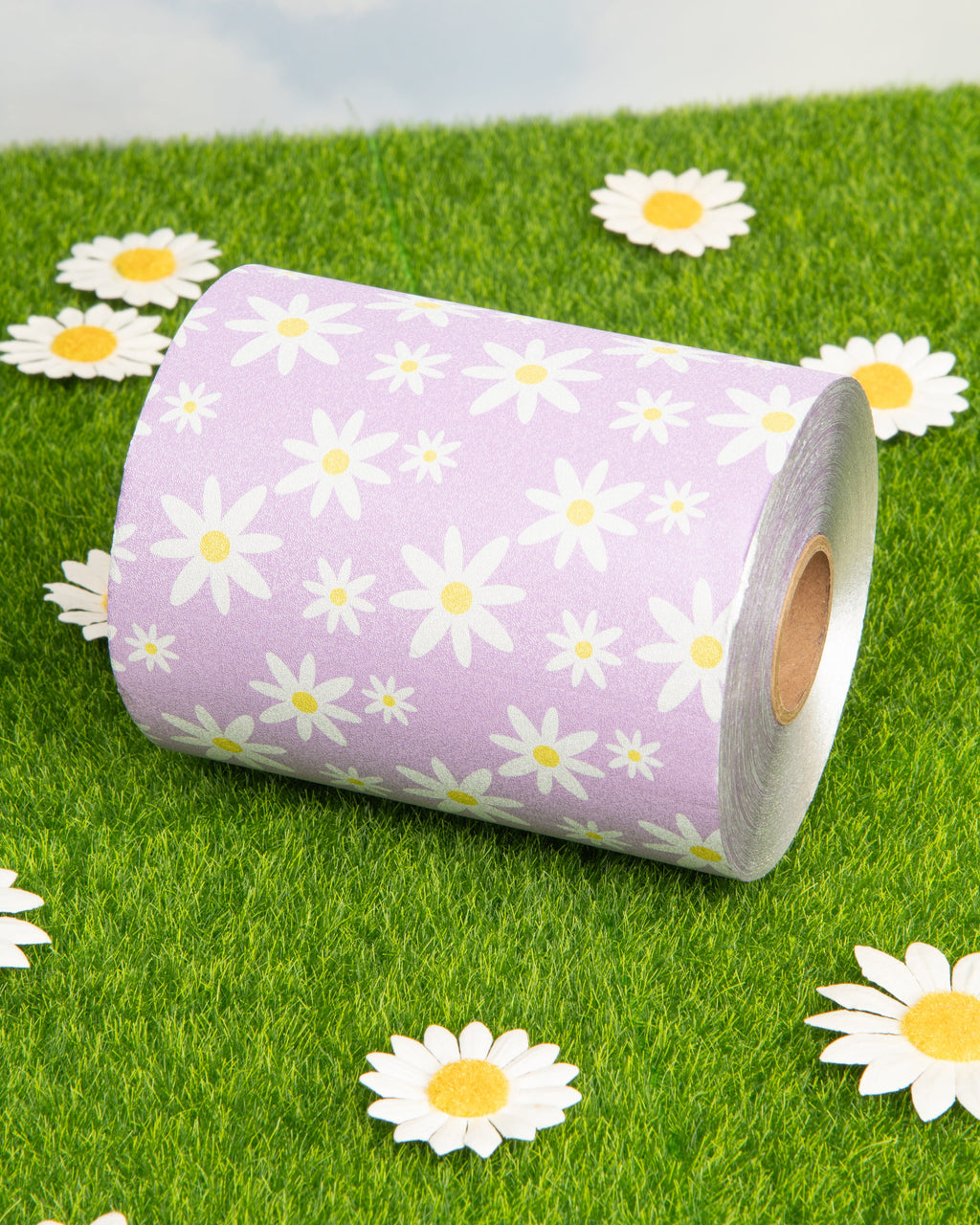 Framar Embossed Foil Roll 12.7cm x 97.5m Whoopsie Daisy 100m Foil Framar