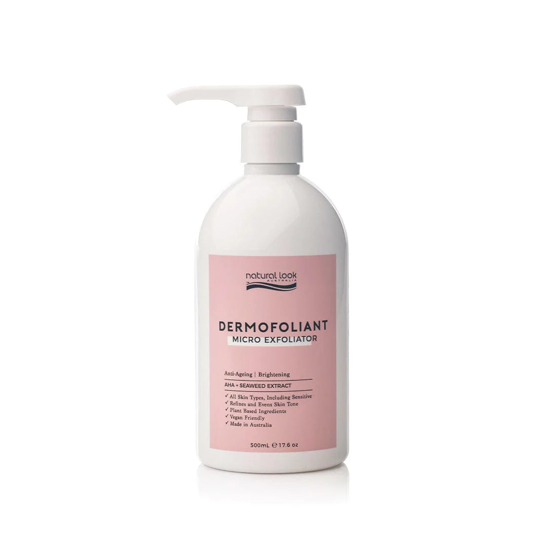 Natural Look Immaculate Dermofoliant Micro Exfoliation 500ml Spa Product Natural Look