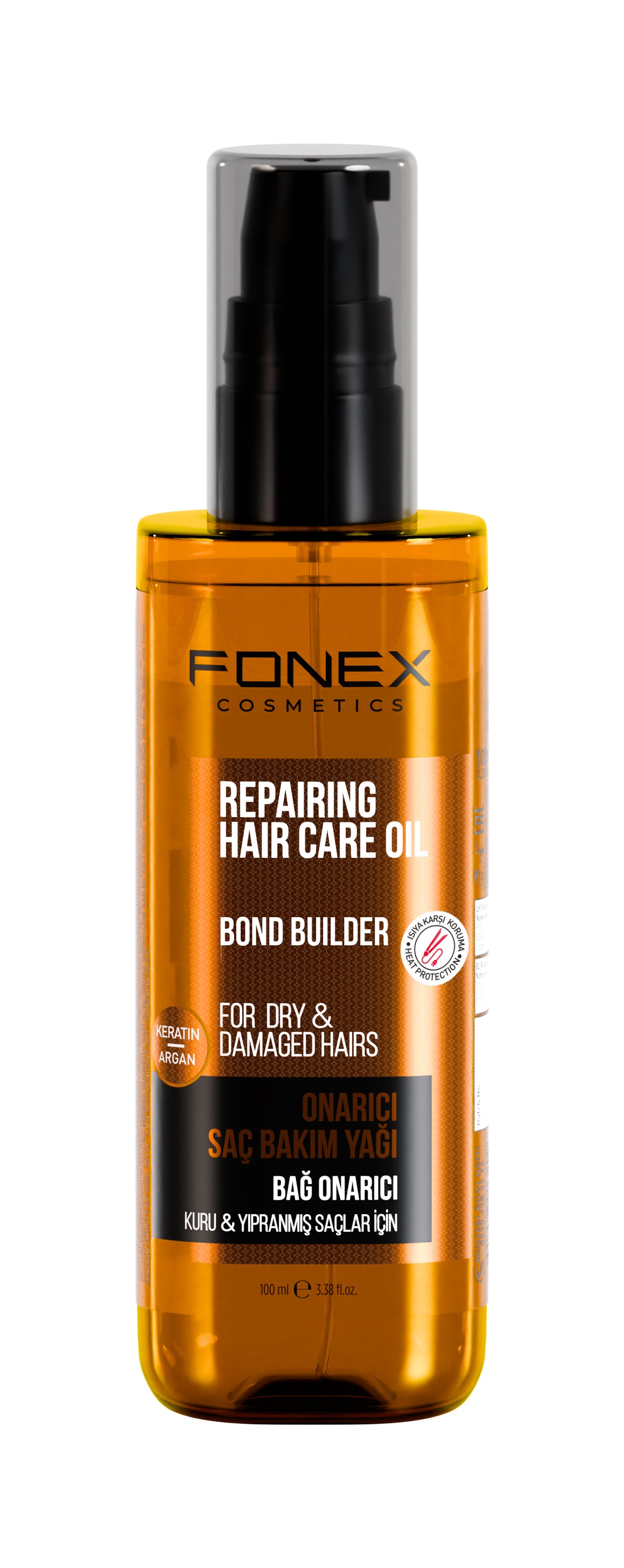 Fonex Bond Builder Repairing Hair Care Oil 100ml – Professional Salon Treatment for Dry & Damaged Hair Hair Oil and Serum Fonex