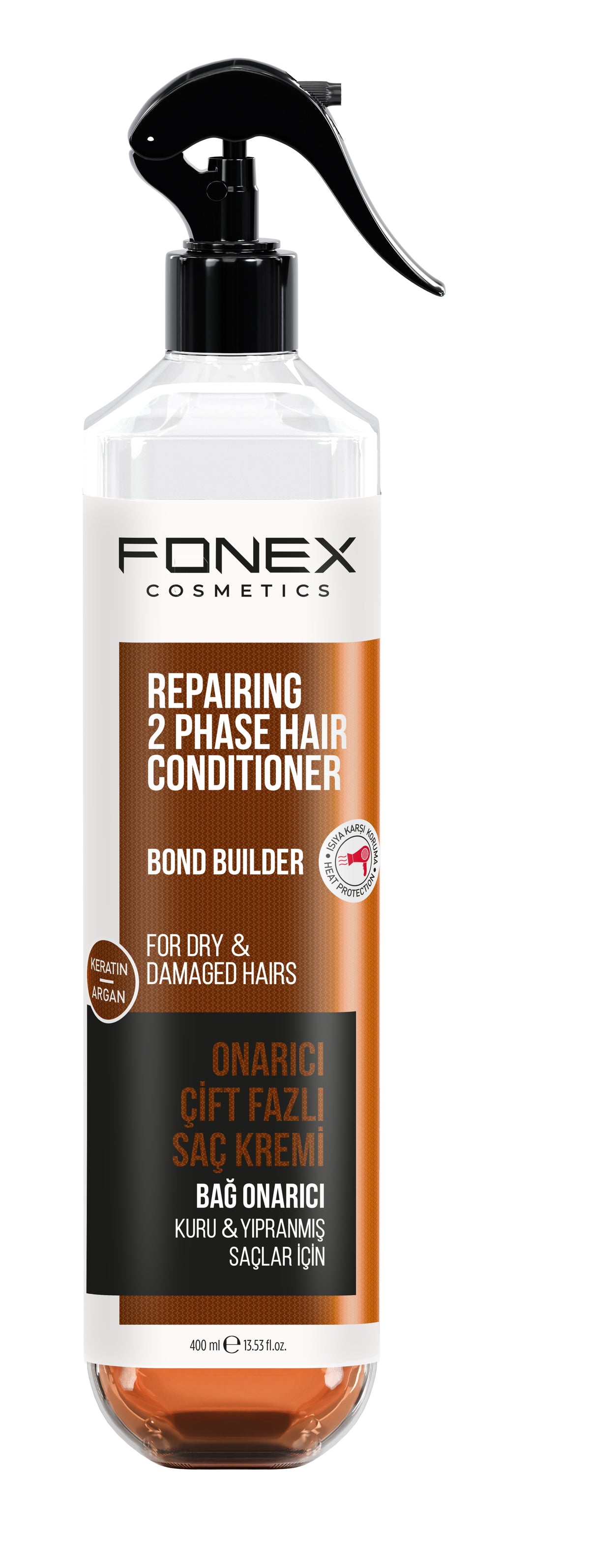 Fonex Repairing Bi Phase Leave In Hair Treatment Spray 400ml Hair Treatment Fonex
