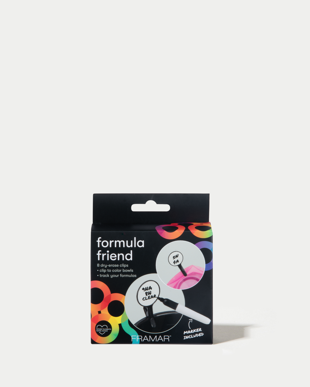 Framar Formula Friend 8pk Clips Hair Clips- Ties - Accessories Framar