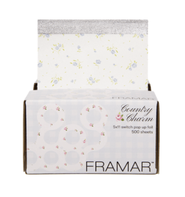 Framar Country Charm - 5x11 Pop Up 500 Sheets Foil Framar
