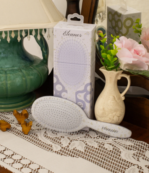Framar Country Charm Oval Detangle Hair Brush - Eleanor Hair Brush Framar