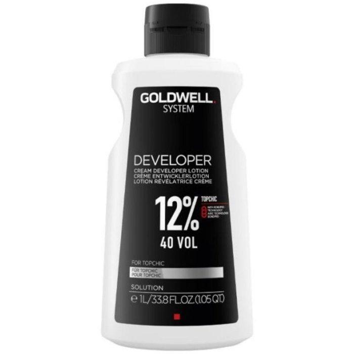 Goldwell System Developer 12% 40 Vol – 1L Peroxides - Developers Goldwell