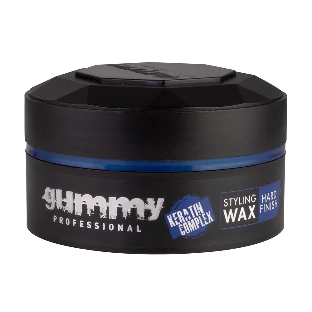 12x Gummy Professional Keratin Complex Hard Finish Styling Wax 150ml Hair Wax Gummy