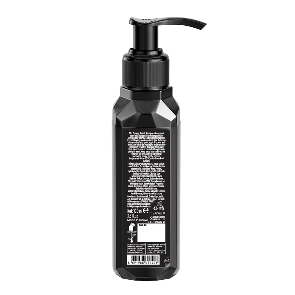 Gummy Professional 2in1 Beard Shampoo & Conditioner 100ml Beard - Moustache Care Gummy