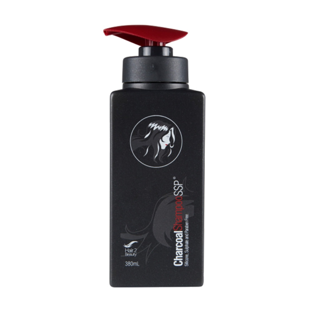 Hair 2 Beauty Charcoal Shampoo SSP 380ml Shampoo/Conditioner Hair 2 Beauty