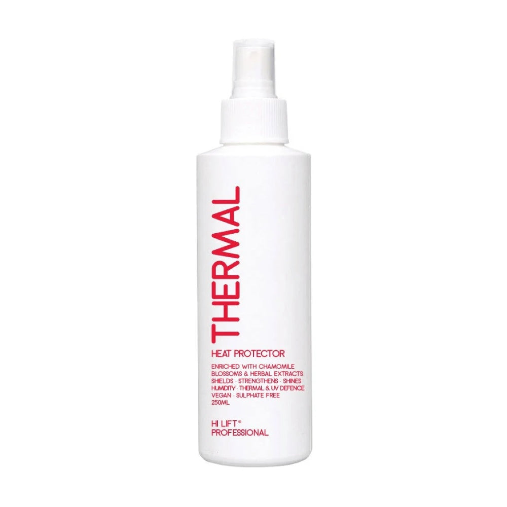 Hi Lift Thermal Heat Protector 250ml Hair Treatment Leave In Hi Lift