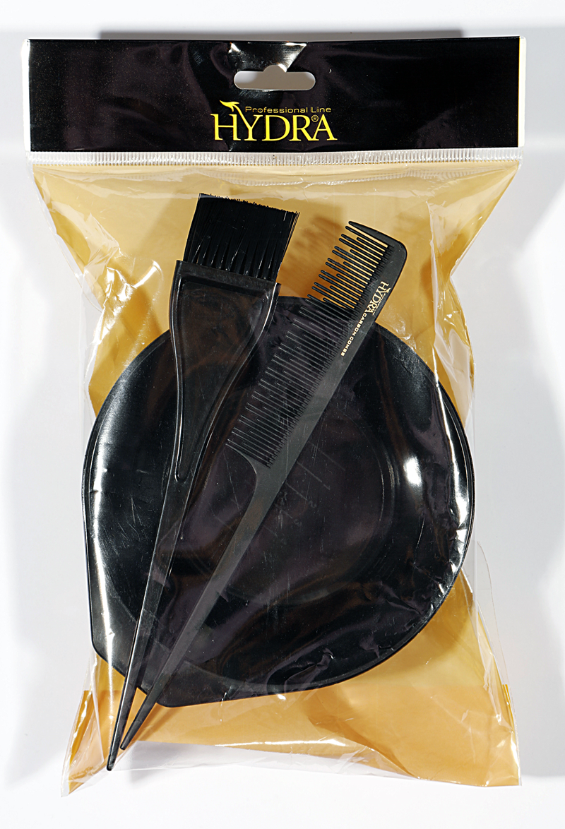 Hydra Tarko Professional Hair Tint Bowl, Comb & Colouring Brush Set Colouring Accessories Hydra