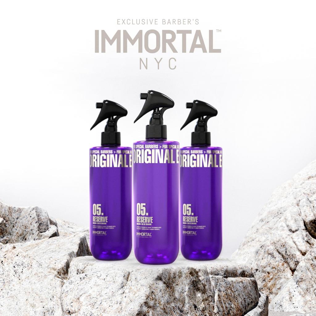 Immortal NYC Eau De Cologne Original 05 Reserve 500ml Cologne Immortal