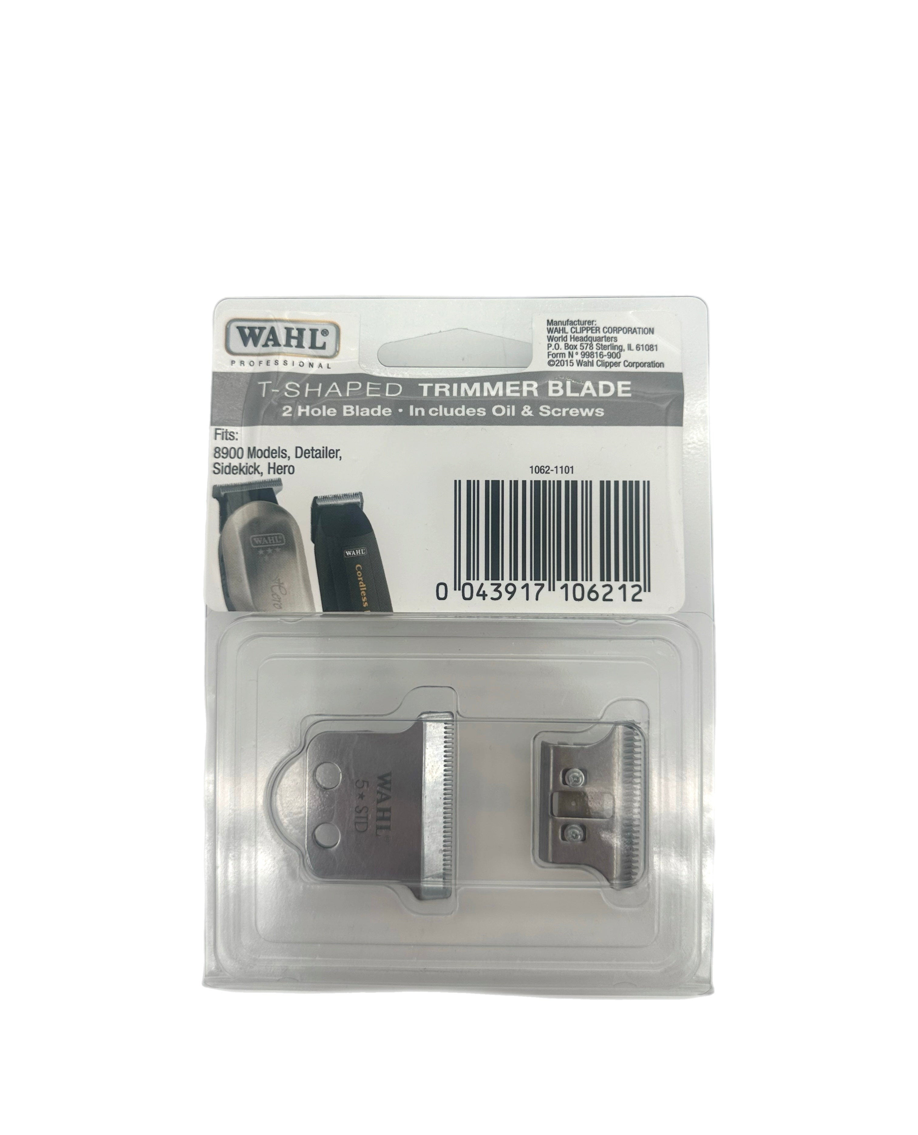 Wahl T-Blade Classic Detailer Blade Set Clipper/Trimmer Accessories Wahl