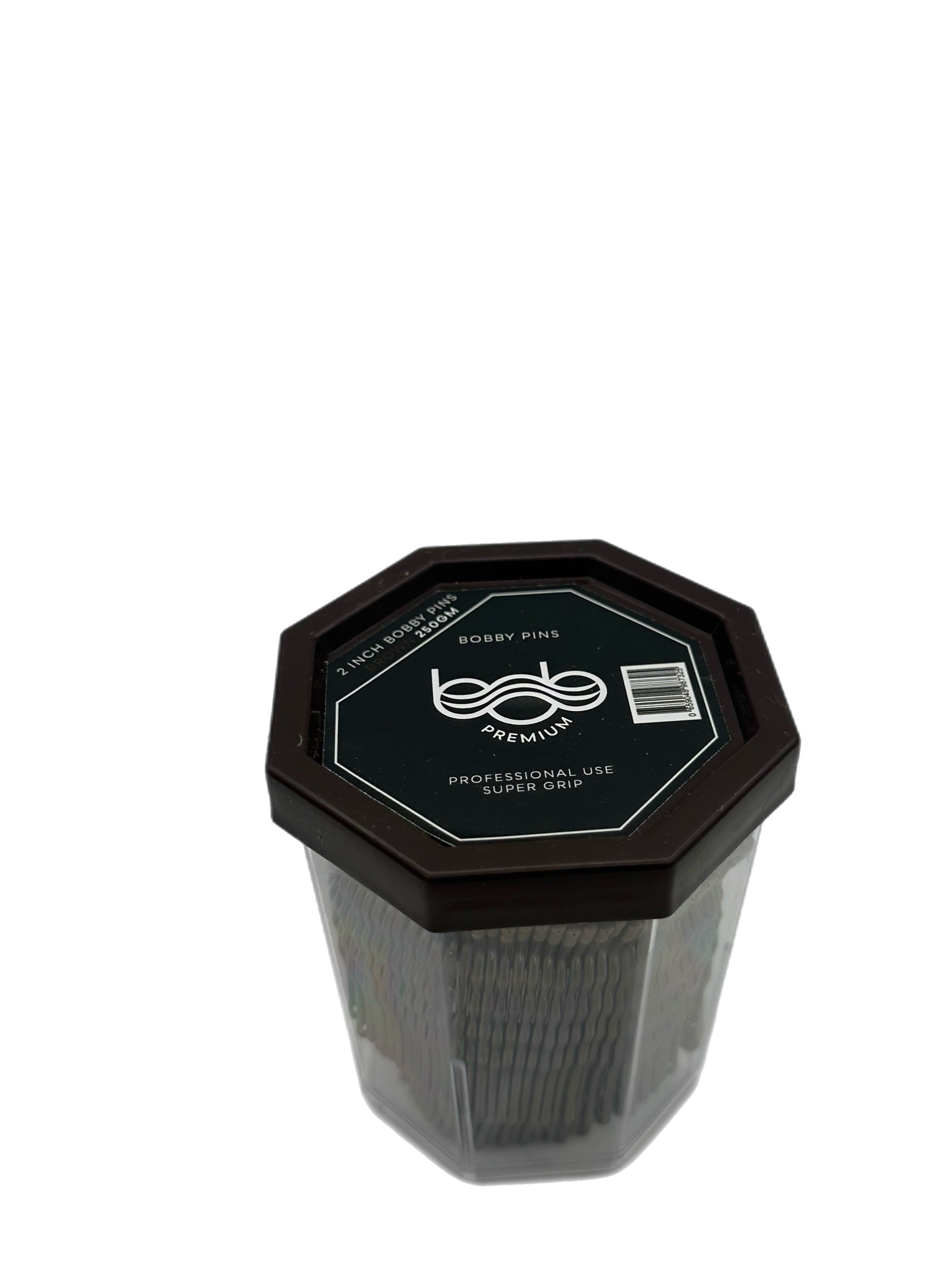 BOB Premium Bobby Pins 2 Inch 250g - Brown Pins Bob